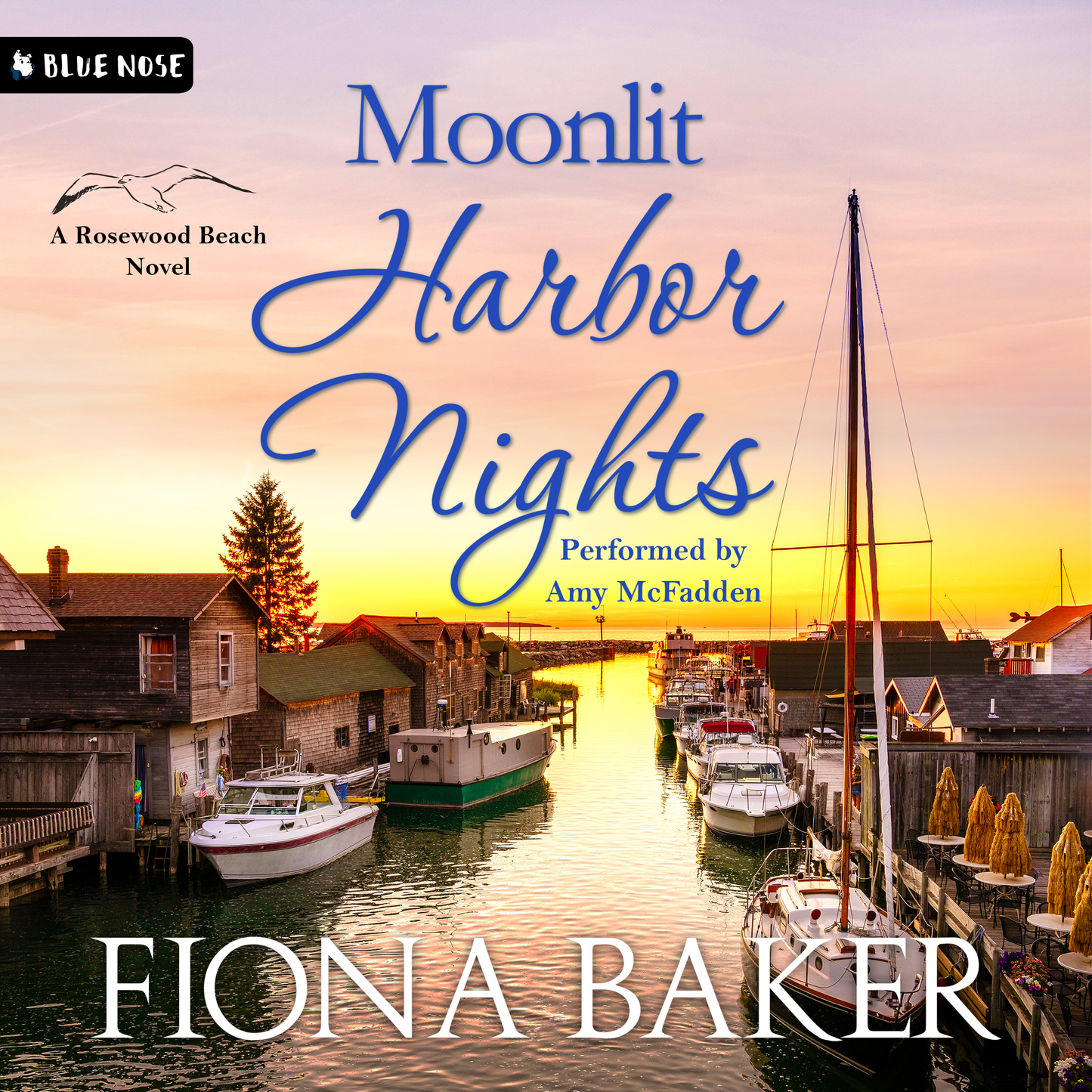 Moonlit Harbor Nights by Fiona Baker