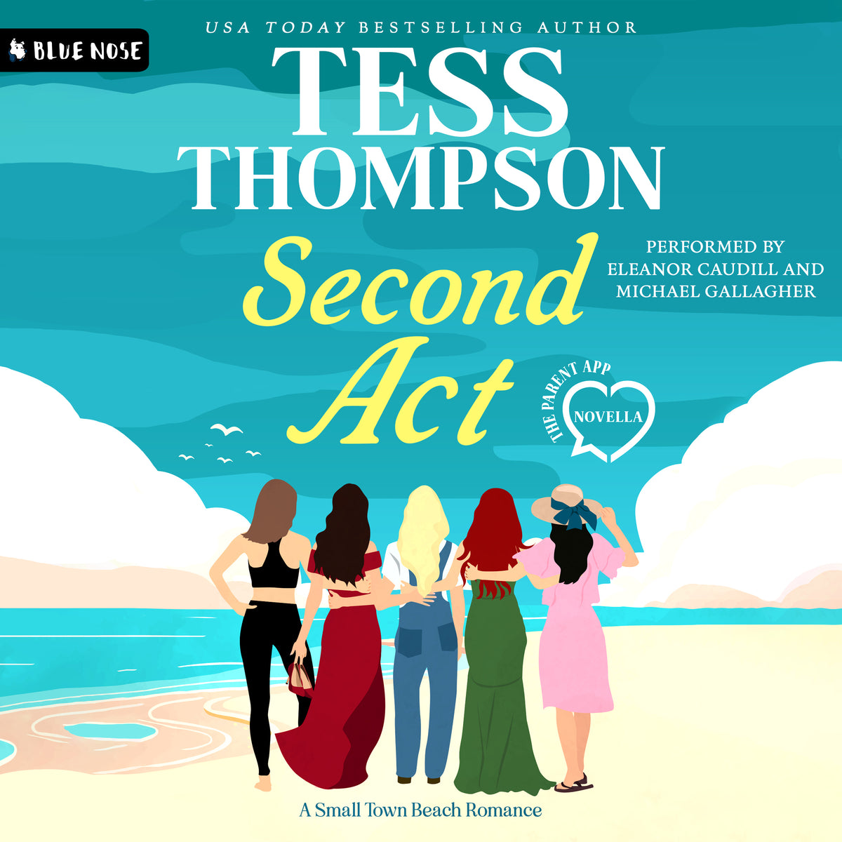 Second Act by Tess Thompson audiobook cover. 